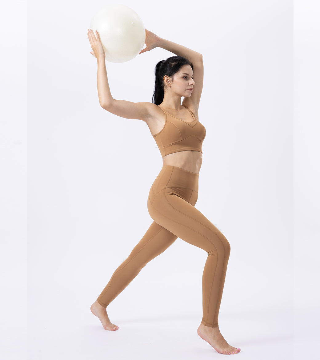 LOVESOFT Nude Collagen Yoga Bra